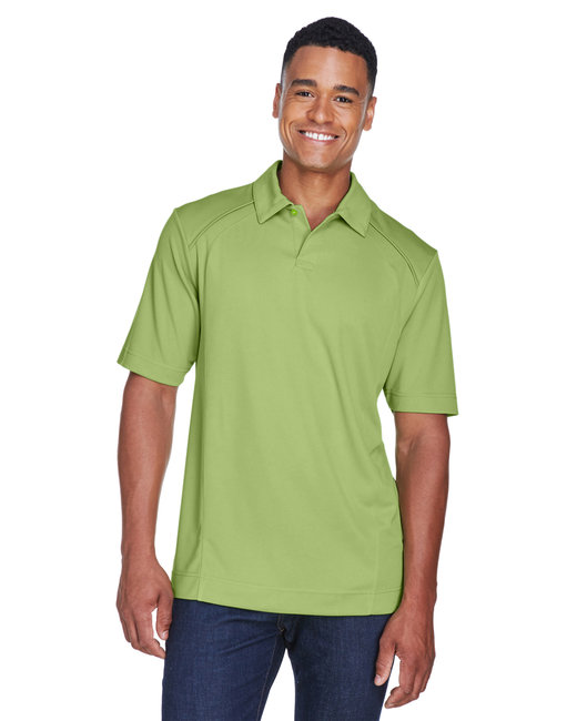 North End Men's 54% Recycled Polyester, 46% Wicking Polyester pique Performance Pique Polo Shirt